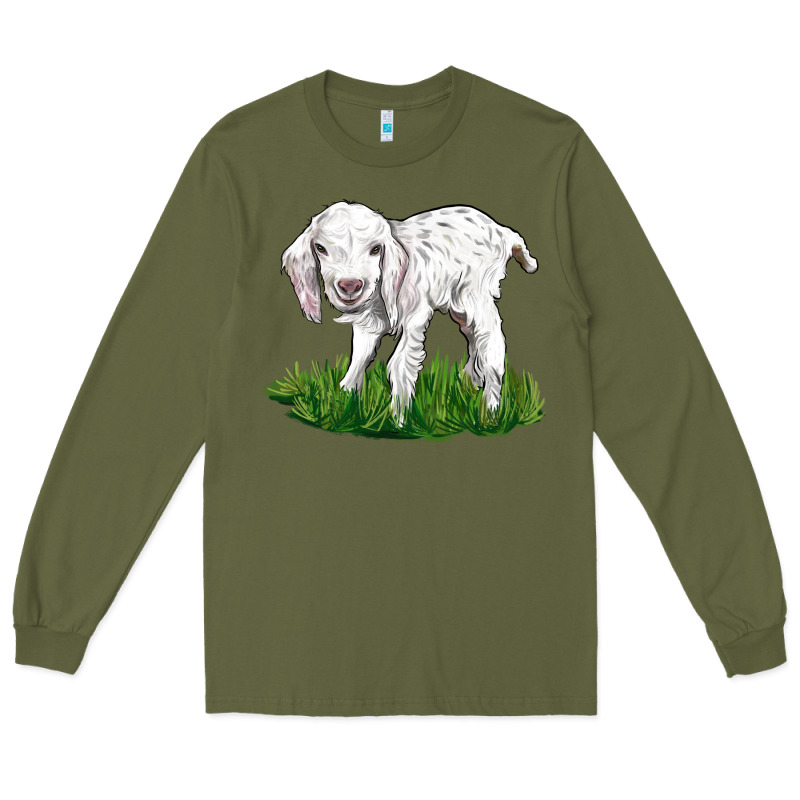 Baby Angora Goat Long Sleeve Tee by LillyAllenDesigns | Teevron