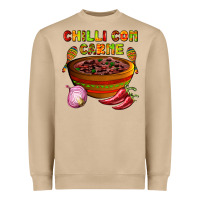 Mushroom chilli con carne  with chilli pepper Heavyweight Sweatshirt - AdoDesignShop