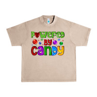 French Oak powered by candy with lollipops Urban Heavy Tee - AdoDesignShop