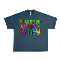 Midnight Navy powered by candy with lollipops Urban Heavy Tee - AdoDesignShop