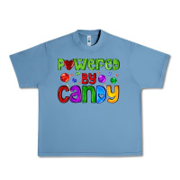 Pebble Blue powered by candy with lollipops Urban Heavy Tee - AdoDesignShop