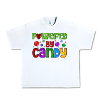 White powered by candy with lollipops Urban Heavy Tee - AdoDesignShop