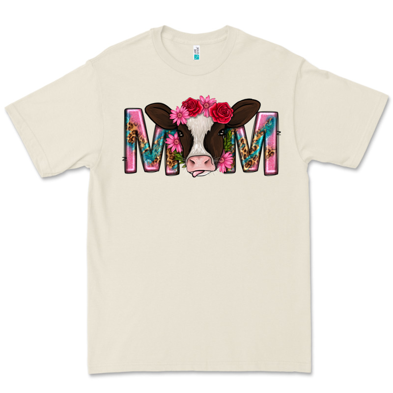Mom With Cow Mothers Day Premium Tee by texasbilliewilder | Teevron