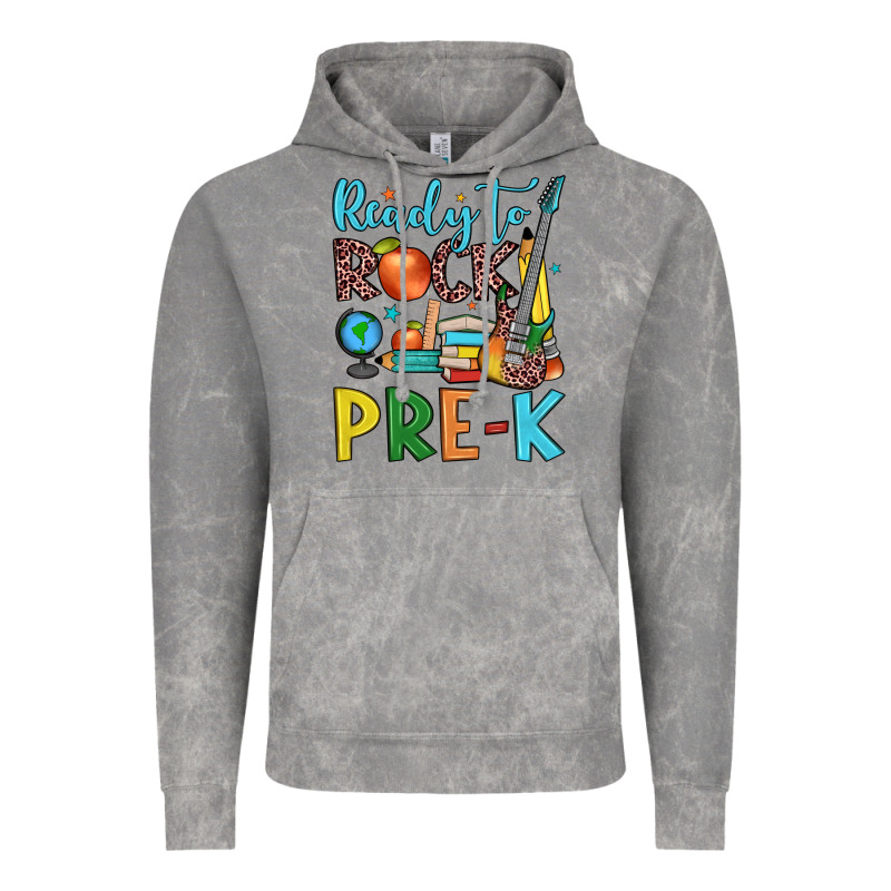 Ready To Rock Pre K Vintage Hoodie by JahusDesignShop | Teevron