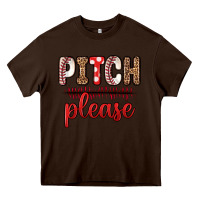 Chocolate Brown pitch please Heavy Core Tee - Zillion Design Studio