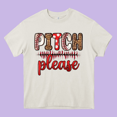 Pitch Please Heavy Core Tee Designed By Zillion Design Studio