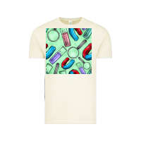 Vintage Arctic sciences seamless pattern Vintage Tee - BundleAndBundleShop
