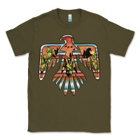 Army Green desert thunderbird Classic Tee - BarkalooDesign