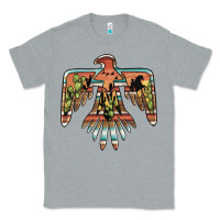 Heather Grey desert thunderbird Classic Tee - BarkalooDesign