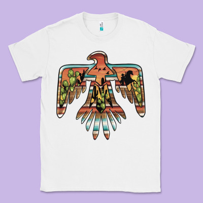 Desert Thunderbird Classic Tee Designed By Barkaloodesign