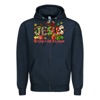 Navy jesus the reason for the season Zipper Hoodie - MaliasSmallBusiness