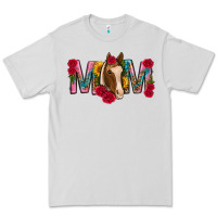 Dove Grey mom with horse mothers day Premium Tee - texasbilliewilder