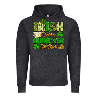Vintage Black irish today hungover tomorrow Vintage Hoodie - Artiststas