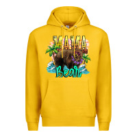 Lemon Mama bear summer Premium Hoodie - NancyCooperArtShop