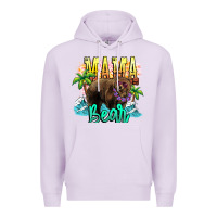 Lilac Mama bear summer Premium Hoodie - NancyCooperArtShop