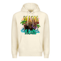 Sandshell Mama bear summer Premium Hoodie - NancyCooperArtShop
