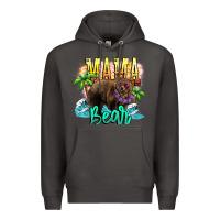 Smoke Mama bear summer Premium Hoodie - NancyCooperArtShop