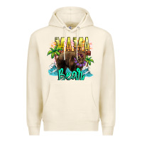 Tofu Mama bear summer Premium Hoodie - NancyCooperArtShop