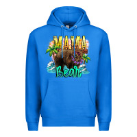 True Royal Mama bear summer Premium Hoodie - NancyCooperArtShop