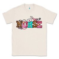 Natural nurse with nurse element Classic Tee - AdoDesignShop