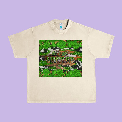 Let's Get Lucked Up Urban Heavy Tee Designed By Artiststas