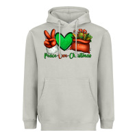 Moon Dust peace love Christmas Santa Claus hand Heavyweight Hoodie - Jasminsmagicworld