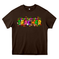 Chocolate Brown physical education teacher cinco de mayo Heavy Core Tee - texasbilliewilder