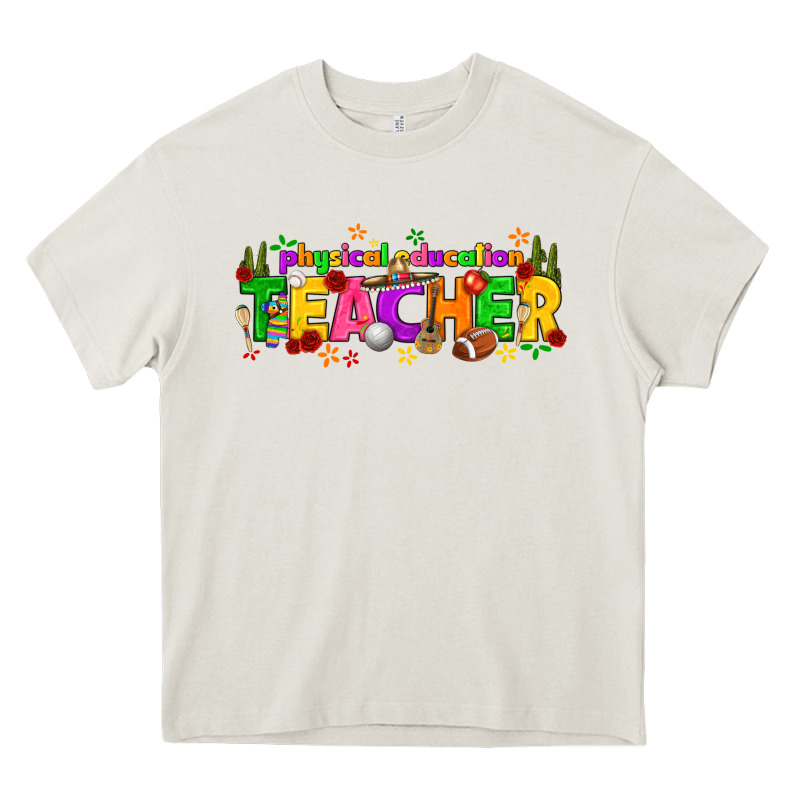Physical Education Teacher Cinco De Mayo Heavy Core Tee by texasbilliewilder | Teevron