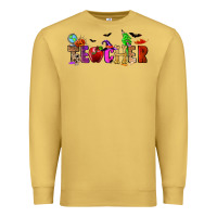 Antique Gold Halloween Teacher Premium Sweatshirt - RanaPortraitStore