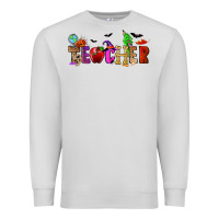 Dove Grey Halloween Teacher Premium Sweatshirt - RanaPortraitStore