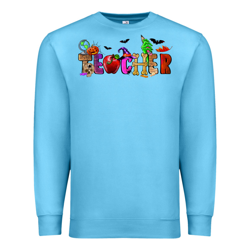 Halloween Teacher Premium Sweatshirt by RanaPortraitStore | Teevron