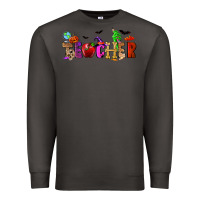 Smoke Halloween Teacher Premium Sweatshirt - RanaPortraitStore