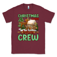 Burgundy Christmas cookie baking crew Classic Tee - Jasminsmagicworld