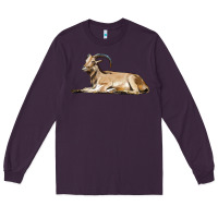 Plum Spanish Goat Long Sleeve Tee - LillyAllenDesigns