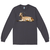 Smoke Spanish Goat Long Sleeve Tee - LillyAllenDesigns