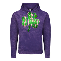 Cloud Purple st patricks day clover Vintage Hoodie - Artiststas
