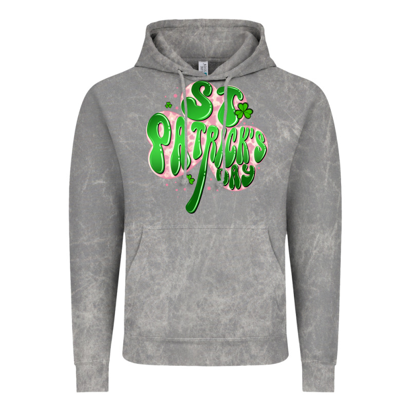 St Patricks Day Clover Vintage Hoodie by Artiststas | Teevron
