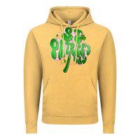 Vintage Mustard st patricks day clover Vintage Hoodie - Artiststas