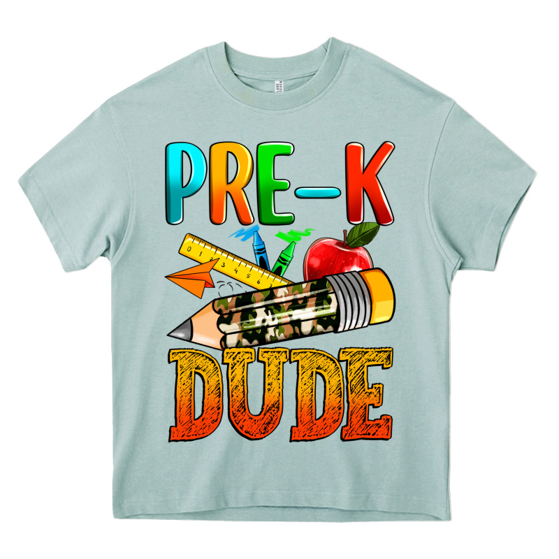 Pre K Dude Heavy Core Tee by texasbilliewilder | Teevron