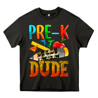 Asphalt pre k dude Heavy Core Tee - texasbilliewilder