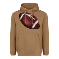 Toasted Coconut football Heavyweight Hoodie - BarkalooDesign