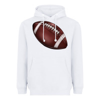 White football Heavyweight Hoodie - BarkalooDesign