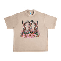 French Oak rabbits with blossom flower Urban Heavy Tee - Artiststas
