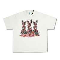Pistachio rabbits with blossom flower Urban Heavy Tee - Artiststas