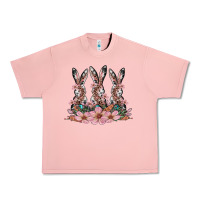 Salmon rabbits with blossom flower Urban Heavy Tee - Artiststas