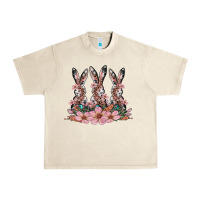 Sandshell rabbits with blossom flower Urban Heavy Tee - Artiststas