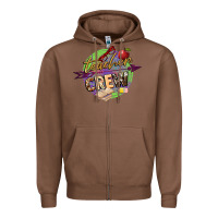 Chestnut teacher crew Zipper Hoodie - NancyCooperArtShop