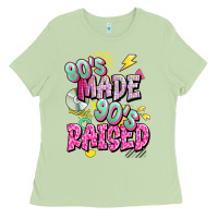 Matcha 80s made 90s raised Ladies Tee - texasbilliewilder
