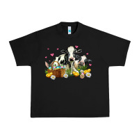 Black easter cows with chicks Urban Heavy Tee - AdoDesignShop