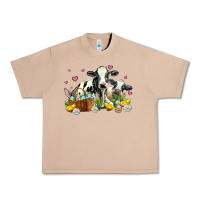 Burro easter cows with chicks Urban Heavy Tee - AdoDesignShop